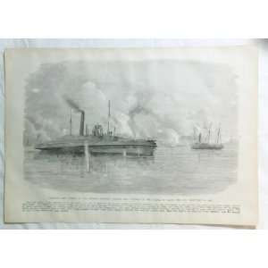  Disabling And Capture Of The Federal Gunboats  Sachem 