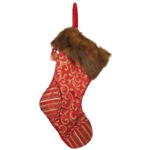   22 Attractive Christmas Holiday Stocking   Red 7751