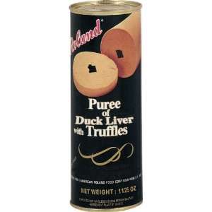 Roland Rouleau Puree of Duck Foie Gras with Truffles, 11.3 Ounce Can 