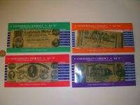 Civil War, Group of Confederate Currency Replica  