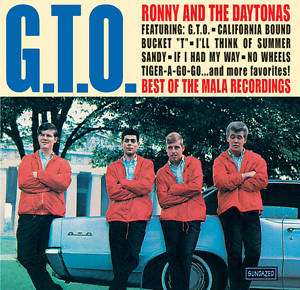 RONNY & THE DAYTONAS LITTLE GTO BEST OF SUNDAZED LP  