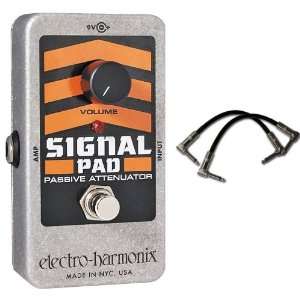  Electro Harmonix Signal Pad Passive Bundle w/2 FREE Cables 