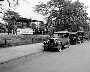 Photograph   Havoline Wasson Motor Check 1924  