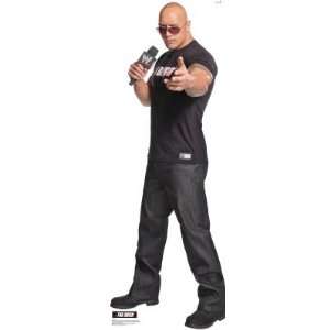  The Rock   WWE Cardboard Stand Up Toys & Games