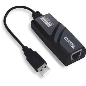  Plugable USB 2.0 to 10/100/1000 Gigabit Ethernet LAN 