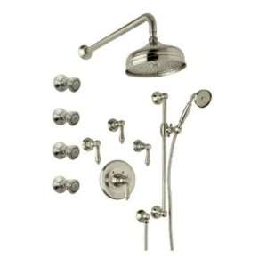   Country Bath Thermostatic Shower System in Satin Nic
