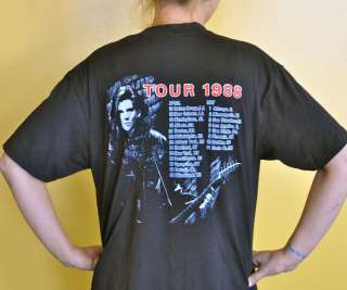 this is a vintage will the kill 1988 tour concert tshirt it s a black 