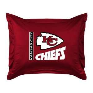  Kansas City Chiefs (2) LR Pillow Shams/Cover/Cases