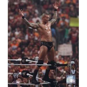  Randy Orton Wrestlemania 26 Action Finest LAMINATED Print 