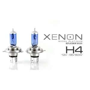  Xenon 8000K Platinum Bulbs H4 / 9003 / HB2 Automotive