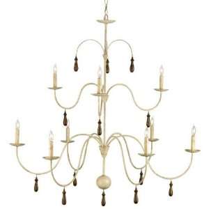  Currey and Company 9011 Christina 9 Light Chandelier in 
