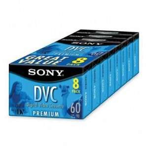  Mini Digital Video, Premium Chipless, 60 90min, 8/PK 