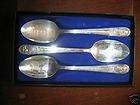 Presidential Spoons/Washingt​on/Q.Adams/Jeff​erson