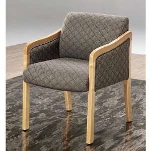 9100 Series Chair Finish Walnut, Fabric Precision  Black 