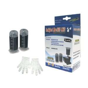  Cartridge refill kit for HP 920/920XL PIGMENT Black ink cartridges 