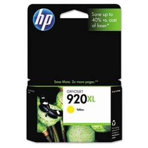    HP 920 Ink Cartridge, 700 Page Yield, Yellow   Sold as 1 EA   Ink 