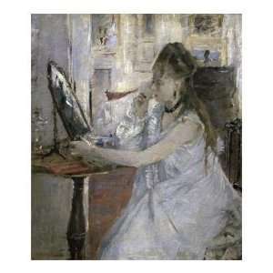  Berthe Morisot   Young Woman Powdering Herself Giclee 
