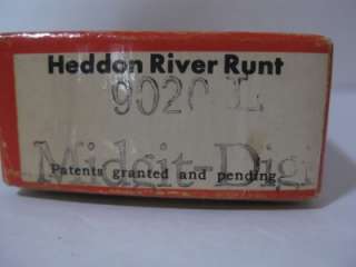 Vintage Antique Genuine Heddon Spook River Run Fishing Lure Bait 9020L 