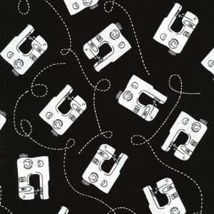  Black & White quilt fabric by Andover Fabrics, White sewing 