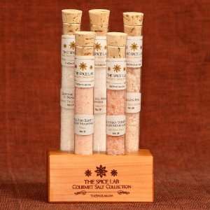   collection of 5 Finishing Salts   Taste the world of salts TM