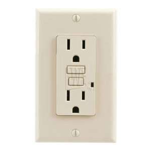 GFCI TG15 L IV 15A Ground Fault Circuit Interrupter Receptacle with 