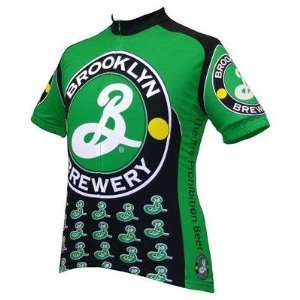  World Jerseys Mens Brooklyn Brewery Short Sleeve Cycling 