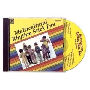   Multicultural Rhythm Stick Fun Cd By Kimbo Educational Toys & Games