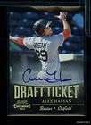 jag14 2011 playoff contenders alex hassan draft ticket auto rookie rc 