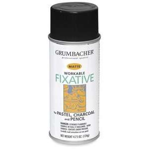  Grumbacher 546 11 3/4 Ounce Workable Fixative Spray, 11 3 