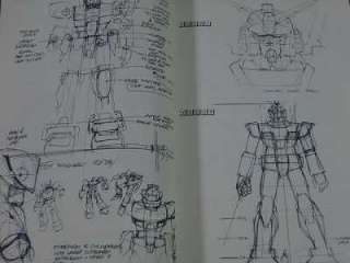 Syd Mead Turn A Gundam Mobile suit Design Art book OOP  