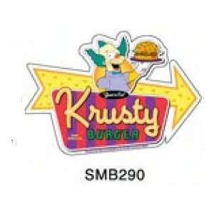  Car Magnet   Simpsons   Krusty Burger Toys & Games