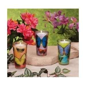  Pack of 6 Garden Party Floral Scented Tall Butterfly 