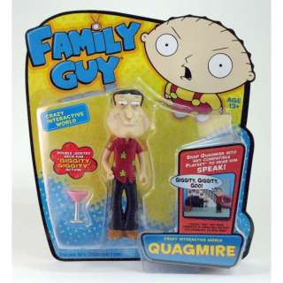 NIP 2011 Playmates Family Guy Series 1 Quagmire Action Figure  