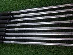 TOMMY ARMOUR 845S SILVER SCOT IRONS 3 PW STEEL STIFF DD2 GRIPS GOOD 