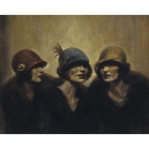   Girl Talk   Poster by Hamish Blakely (19.75 x 15.75)