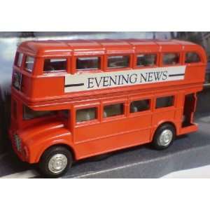  38th Scale London Routemaster Bus #77 Euston   Red Toys & Games