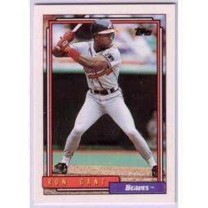  1992 Topps Baseball Atlanta Braves Team Set Sports 