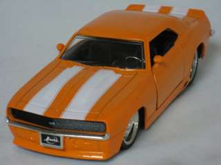 Jada Toys 132 Diecast 1969 Orange Chevy Camaro Concept  