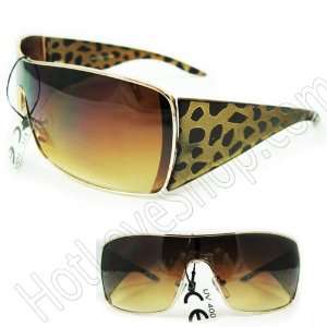  Sunglasses UV400 Lens Technology   Unisex F1310 Fashion Design Brown 