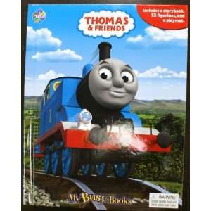  Thomas the Train Storybook, 12 toy figurines and a giant 