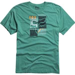  Fox Racing Blocker Mens Short Sleeve Fashion T Shirt/Tee 