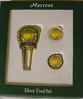The 2012 MASTERS Golf Tournament DIVOT TOOL W/ BALL MARKERS Augusta