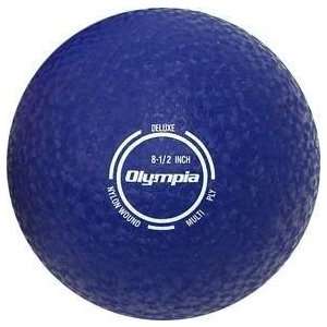  Playground ball   Olympia Deluxe, 8 1/2, Blue   Equipment 