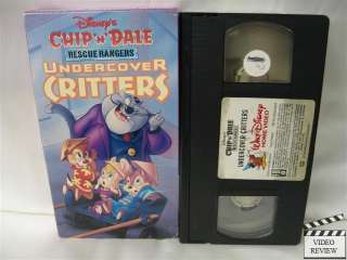 Chip N Dale Rescue Rangers   Undercover Critters VHS  