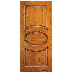    112 OAK 36x80 Solid Red Oak Entry Door