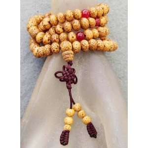  108 Bodhi Seed Beads Tibet Buddhist Prayer Mala Necklace 