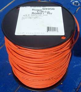 SIS/XLP 500 Ft. #12 AWG Strnd. Copper Wire   Orange  