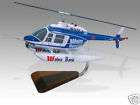 Bell 206L LongRanger Lothian Helicopter Desktop Model