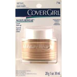  CoverGirl Moisturewear Cream Make up Foundation Bisque 1 