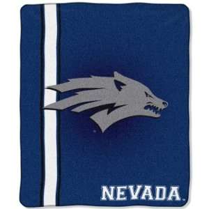 com Nevada Wolf Pack Jersey Mesh Raschel Blanket/Throw   NCAA College 